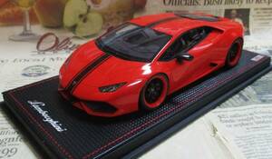 ★超レア絶版*MR*1/18*Lamborghini Huracan LP610-4 グロスレッド≠BBR