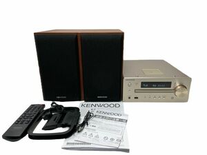 KENWOOD K-515-N ゴールド Kseries ミニコンポ ハイレゾ音源 ワイドFM対応 2023年製