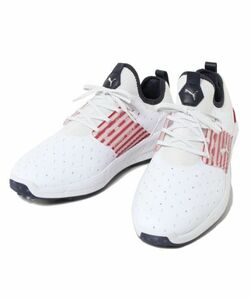 PUMA プーマ イグナイト ARTICURATE LOVE GOLF 白赤紺 26.5cm 376415-01 24-0407-6-4