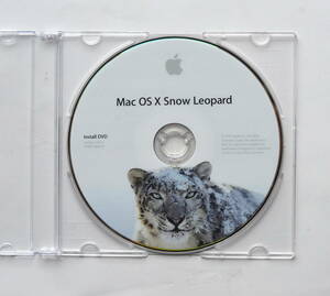 Mac OS X 10.6.3 Snow Leopard　正規販売 フルインストール DVD only + 10.6.8 アップデーター