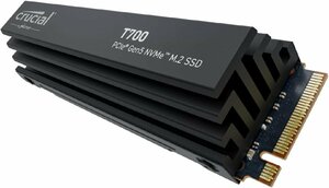 Crucial(クルーシャル) T700 1TB 3D NAND NVMe PCIe5.0 M.2 SSD ヒートシンクモデル 最大12,400MB/秒 CT1000T700SSD5 国内正規保証品
