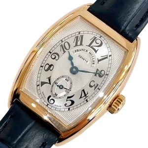 フランク・ミュラー FRANCK MULLER クロノメトロ 1752S6 K18ピンクゴールド 腕時計 レディース 中古