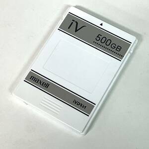 【中古品】マクセル maxell iVカセット 500GB iVDR-S