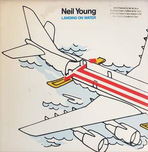 Neil Young Landing On Water US ORIG PROMO