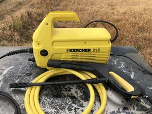 K-376 KARCHER ケルヒャー 215 50/60Hz 家庭用高圧洗浄機