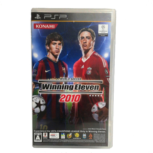 【A025】ウイニングイレブン winning Eleven 2010 KONAMI コナミ サッカー ゲーム PSP ウイイレ アドベンチャー シミュレーション スポーツ