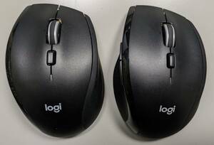 Logicool M705 ワイヤレスマウス 2個セット【中古品・送料込】