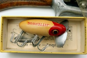 OLD ARBOGAST JITTERBUG アーボガスト ジッターバグ / HEDDON ABU 道楽 ZEAL ハトリーズ バルサ50 FENWICK UMCO 全盛昭和時代釣り人に！