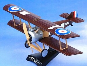 ■即決 モデルパワー 1/63【ソッピース キャメル イギリス空軍 ウィリアム・ジョージ・バーカー乗機