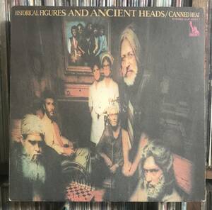 Canned Heat / Historical Figures And Ancient Heads LP 東芝音楽工業　キャンド・ヒート　ブルースロック