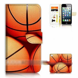 iPod Touch 5 6 アイポッド タッチ ファイブ シックス バスケットボール スマホケース 手帳型ケース スマートフォン カバー