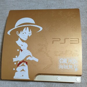 ジャンク　ゲーム機本体　PlayStation3 ワンピース 海賊無双 GOLD EDITION 320GB PS3 ONE PIECE ゴールド エディション SONY