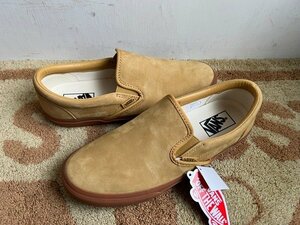 バンズ VANS スリッポン us10 ウィート honey gum