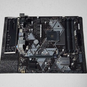 ASUS PRIME B450M-A IOパネル付属 Socket AM4 MicroATXマザーボード RYZEN5000シリーズ対応 最新Bios 動作確認済 PCパーツ