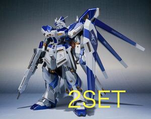 2SET新品未開封　METAL ROBOT魂 ＜SIDE MS＞ Hi-νガンダム ～AMURO’s SPECIAL COLOR～　プレミアムバンダイ メタルロボット魂