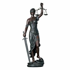 正義の女神 テミス テーミス彫像 彫刻 グランデ 法律の正義を象徴する 弁護士 裁判所 司法書士 行政書士 司法修習生 輸入品