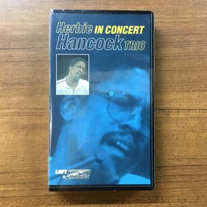 未開封 ◇ Herbie Hancock TRIO IN CONCERT ○VHS TSV-0085 　ハービー・ハンコック