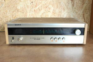 ジャンク　SONY ステレオ FM-AMチューナー　ST-5000　発送100サイズ　オーディオ機器　ラジオ　ヴィンテージ
