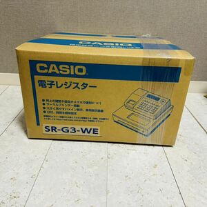 カシオ 電子レジスター ホワイトcasio Bluetooth搭載 4部門1シート SR-G3-WE