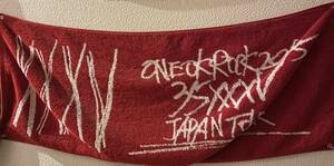 ONE OK ROCK 2015 35XXXV JAPAN TOURライブタオル ワンオク
