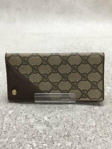 GUCCI◆グッチ/長財布/PVC/BRW/総柄/メンズ