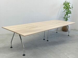 〓 ヴィトラ vitra アドホック adhoc ミーティングテーブル 長テーブル W216/W320ｃｍ 配線収納付 アントニオ チッテリオ