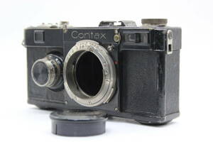 【訳あり品】 コンタックス Contax ツァイスイコン Zeiss Ikon I型 ブラック s2529