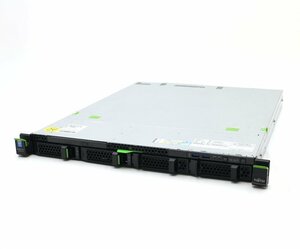 富士通 PRIMERGY RX100 S8 Xeon E3-1265L v3 2.5GHz 16GB 1TBx2台(SATA3.5インチ/RAID1構成) DVD-ROM RAID Ctrl SAS 6G 0/1 ECCメモリ使用