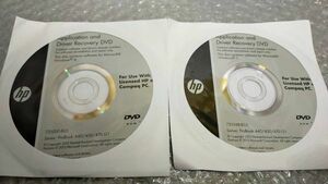 DD47 2枚組 HP 440-G1 / 450-G1 / 470-G1 + Windows8 Windows7 Application and Driver Recovery DVD