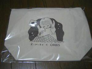 ■非売品 KIMIKO×ORBIS ミニトートバッグ オルビス 最新ノベルティ　コットン素材■