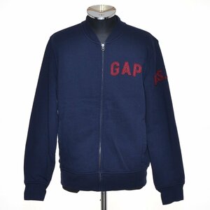 ◆495734 GAP ギャップ ◇ジップスウェットシャツ 長袖 サイズS メンズ ネイビー