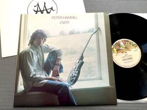 PETER HAMMILL OVER 英国 Orig LP インナーバッグ付き VAN DER GRAAF GENERATOR 