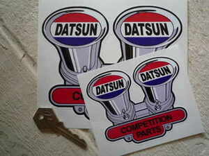 送料無料 Datsun ダットサン ステッカー シール 150mm
