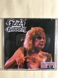 OZZY OSBOURNE DVD VIDEO LIVE IN NEW YORK 1986 1枚組　同梱可能