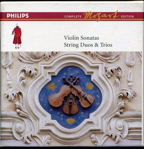 独盤9CD　グリュミオー　モーツァルト　Vnソナタ　二・三重奏曲