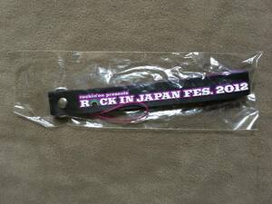 【 送料無料！!・希少な未使用品です！】★ROCK IN JAPAN FES.2012◇ストラップ◇rockin