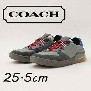 ◆COACH コーチ G5115 スニーカー シューズ グレー 41