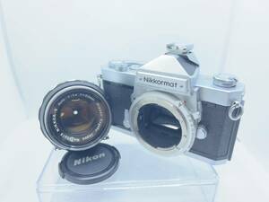【シャッター動作確認済】Nikon/ニコン NIKOMAT FT/ニコマート FT カメラ + NIKKOR-S Auto 1:1.4 f=50mm レンズ 一眼レフ フィルムカメラ