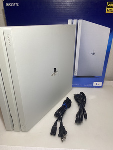 【 1円スタート】PlayStation 4 Pro★CUH-7200B 1TB★グレイシャーホワイト 本体★売切り プレステ４