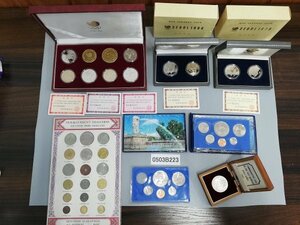 0503B223　世界のコイン　記念コイン　硬貨　おまとめ　韓国　ソウルオリンピック　シンガポール　タイ　など ※追加写真あり