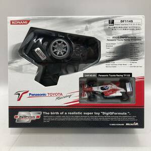 【1円～】DigiQ Formula(デジキューフォーミュラ) ラジコン Panasonic Toyota Racing TF10 3DF114S【中古品】