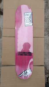 新品未使用 LOSER MACHINE　スケボー　デッキ　DECK LOSER　MACHINE STREET KILLERS ルーザー　マシン　REAL GIRL