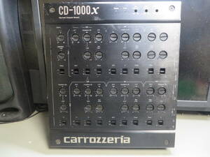 carrozzeria Electronic Crossover Network　CD-1000X