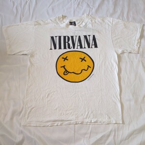 USA製 NIRVANA ニルヴァーナ Ｔシャツ Kurt Cobain sonic youth Pink Floyd METALLICA メタリカ hiphop TEE Oasis オアシス Marilyn Manson