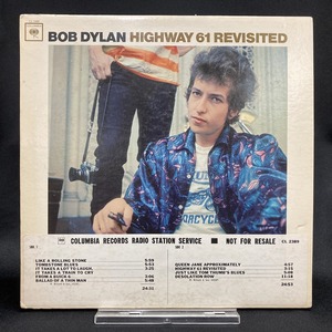 BOB DYLAN / HIGHWAY 61 REVISITED (US-ORIGINAL/PROMO COPY WHITEラベル,TIMING STRIP)