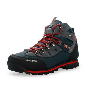 トレッキングシューズ メンズ　アウトドアシューズ ハイキング ウォーキング 登山靴防滑　バイク用　靴耐磨耗 ハイカット 25~28cm
