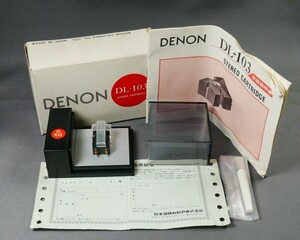 デノン DENON DL-103 MCカートリッジ 動作確認済 