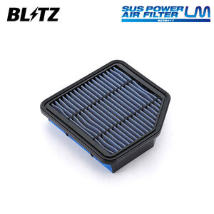 BLITZ ブリッツ サスパワー エアフィルター LM ST-52B レクサス GS350 GRS191 H17.8～H24.1 2GR-FSE FR 17801-31110