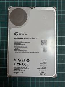 Seagate (シーゲイト) Exos x10 10TB HDD (Helium) 3.5" 6Gb/s 256MB 7200RPM CMR PC NAS ST10000NM0086