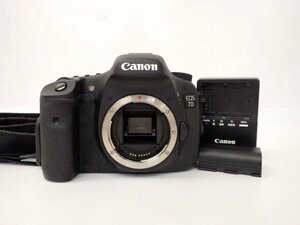 Canon キヤノン デジタル一眼レフカメラ EOS 7D ボディ バッテリー/充電器付き □ 6DBC5-13